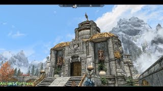 Ancient Fortress - Skyrim Special Edition House Mod