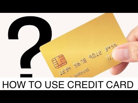 HOW TO USE CREDIT CARD | TAMIL | @gowtham-mani