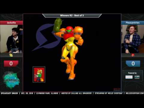 Speakeasy Smash [12/20/16] - Pleasantries (Samus) vs. Jackzilla (Fox) - SSBM - Winners R2