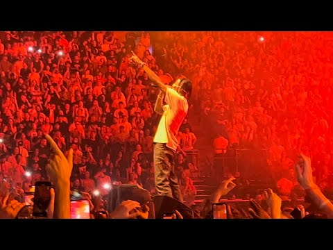 Travis Scott - Antidote (LIVE at THE O2 Arena London) 4k 60fps