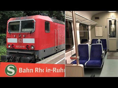 Abschied der BR 143 mit x-Wagen von der S-Bahn Rhein-Ruhr: Mitfahrt auf S1 + S4 (Dortmund Hbf, Unna)