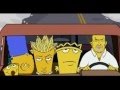 Aqua Teen Hunger Force Simpsons Movie Promo