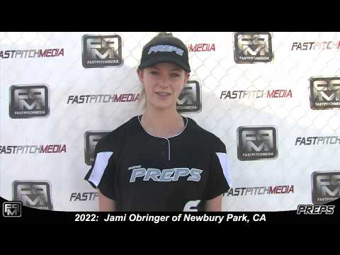 2022 Jami Obringer Shortstop and Outfield Softball Skills Video - Easton Preps