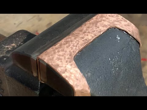 How to make copper vise jaws!
