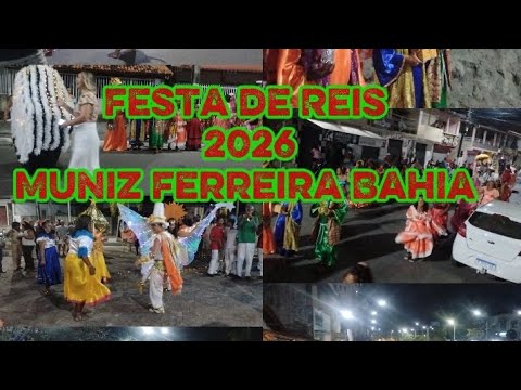 Festa de Reis 2026 Muniz Ferreira Bahia 
