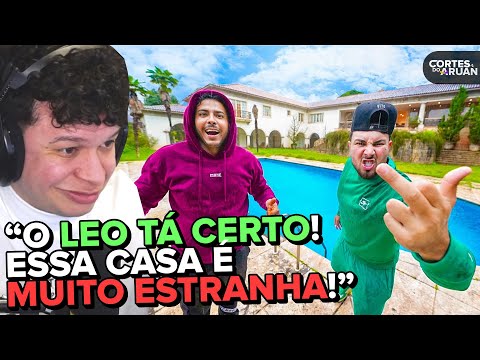 ARUAN REAGE: EU NÃO GOSTEI DA NOSSA NOVA CASA RENATOOOOO 😡 *casa nova dos Hunters 5.0 velha *