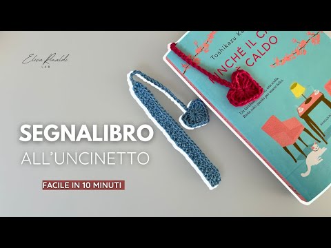 SEGNALIBRO all'Uncinetto in 10 Minuti | Tutorial Facile per Principianti!