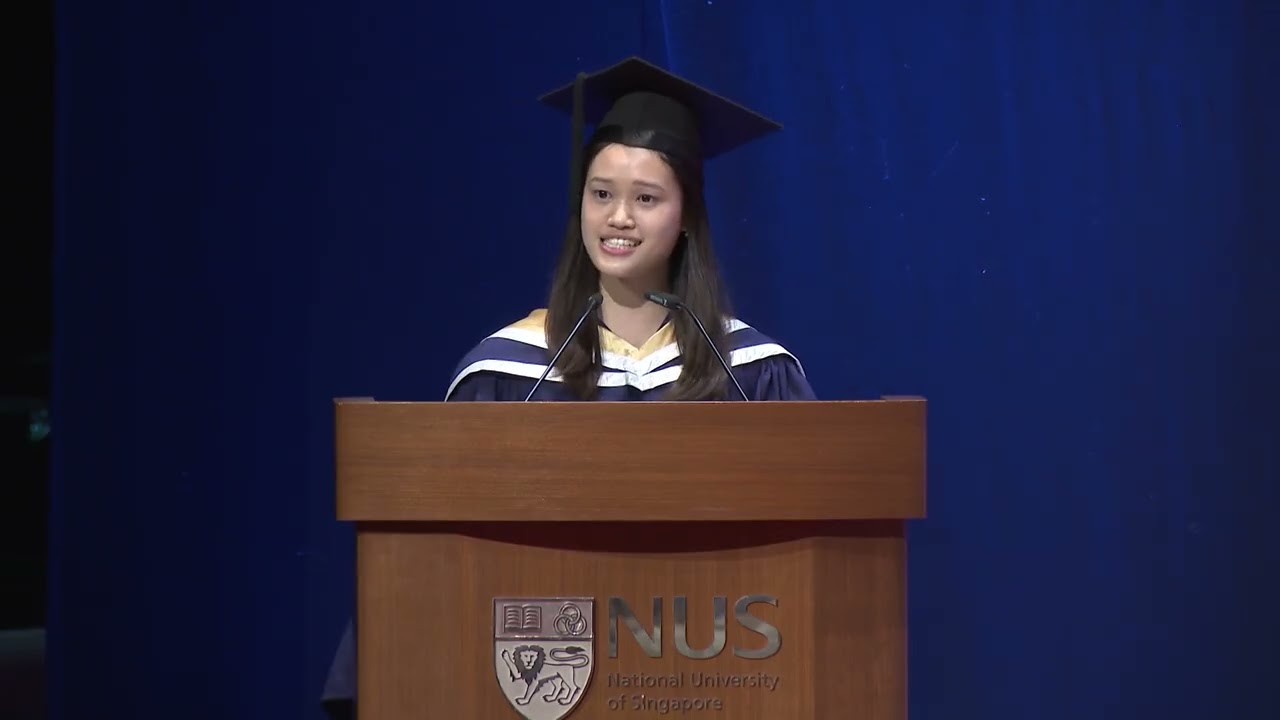 NUS Commencement Ceremony 2025 - ESP Valedictorian Speech by Corea Chua Ying Suang