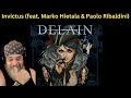 THIS WAS SO GOOD REACTION Delain Invictus Feat Marko Hietala Paolo Ribaldini