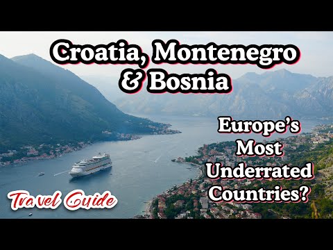 Why you MUST travel Croatia, Montenegro and Bosnia - Herzegovina | A Balkans Road Trip 🇭🇷 🇲🇪 🇧🇦