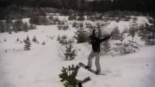 preview picture of video 'Lavīna // powder hunt 2010'
