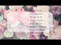 La Vie En Rose Teshima Aoi Lyrics 