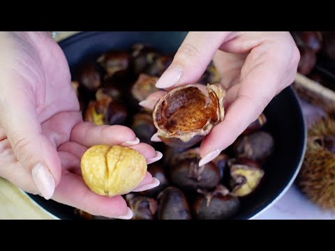 Castagne SENZA FORNO - Morbide e Semplici  SI SBUCCIANO DA SOLI!  🌰 🌰