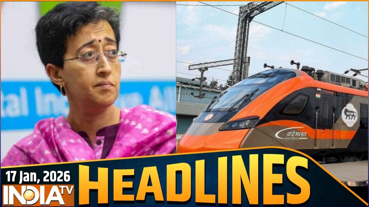 Headlines: बड़ी खबरें | Vande Bharat sleeper train |Atishi guru controversy |Breaking news |INDIA TV