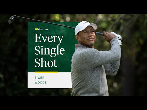 Tiger Woods Second Round | Every Single Shot | The Masters