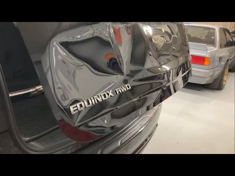 Equinox Lift Gate Dent Repair