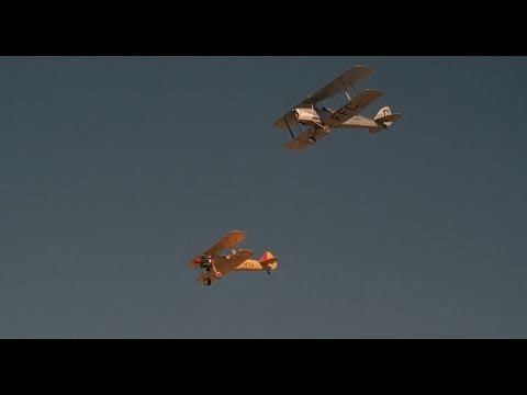 The English Patient - flying