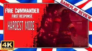 Fire Commander First Response Gameplay Review  |  HARDEST DIFFICULTY
