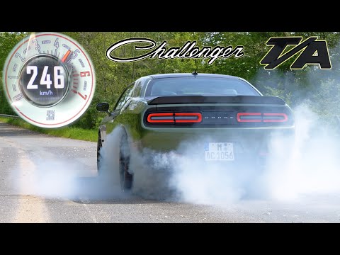 2023 DODGE CHALLENGER R/T 5.7 V8 T/A | LINE LOCK BURNOUT 100-200 & TOP SPEED