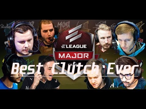 CS:GO - Best Clutch Ever! Niko Godlike 3k Clutch -  ELEAGUE Major 2018