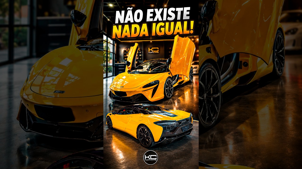 MCLAREN ARTURA É DIFERENTE DE TUDO QUE VOCÊ PODE IMAGINAR!!🔥