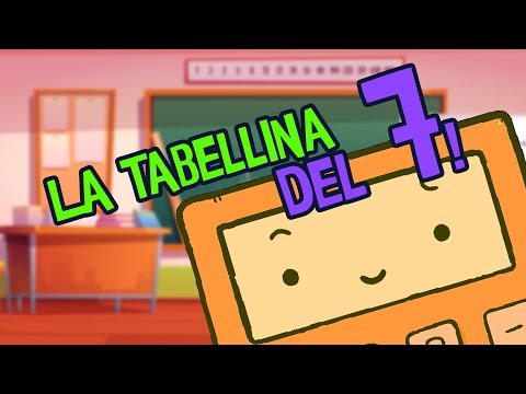Impara la Tabellina del 7 con CalcOlettore - 7, 14, 21, 28...
