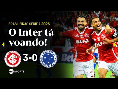 INTER ATROPELA COM SHOW DE ALAN PATRICK E CRUZEIRO TEM EXPULSÃO POLÊMICA! INTERNACIONAL 3X0 CRUZEIRO