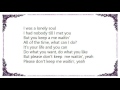 Curtis Stigers - Tired of Waiting for You Lyrics