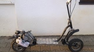 preview picture of video 'GO-PED HOMEMADE WORKING'