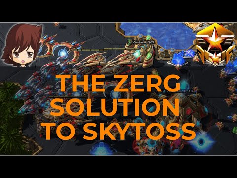 How to Beat Skytoss - Grandmaster Zerg - Starcraft 2