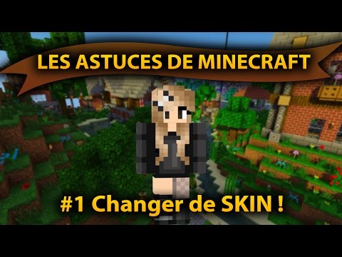 Flanny -  How to change SKIN!  MINECRAFT Tip - Tutorial