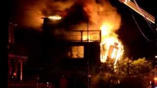 Beach Haven Structure Fire and Rekindle