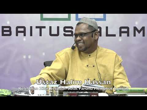 20190713 Ustaz Halim Hassan : Kelebihan Zikir Sesudah Solat Fardhu Mengikut Sunnah
