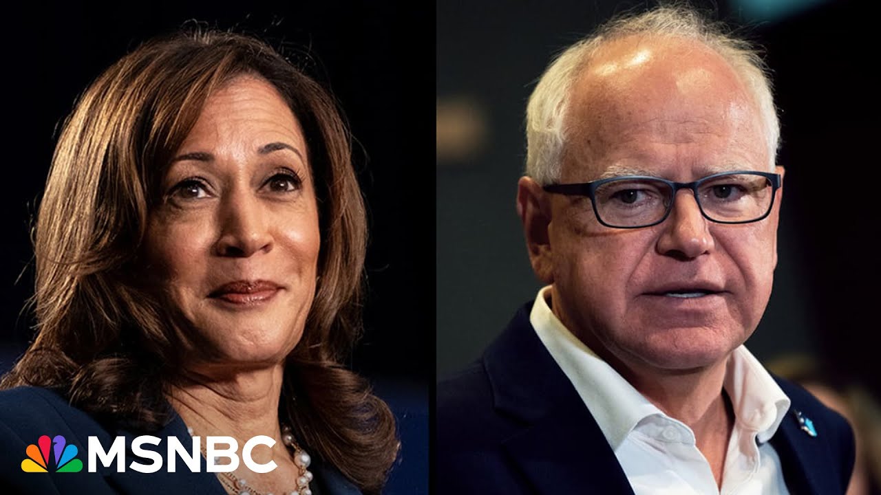 Kamala Harris picks Gov. Tim Walz as her running mate