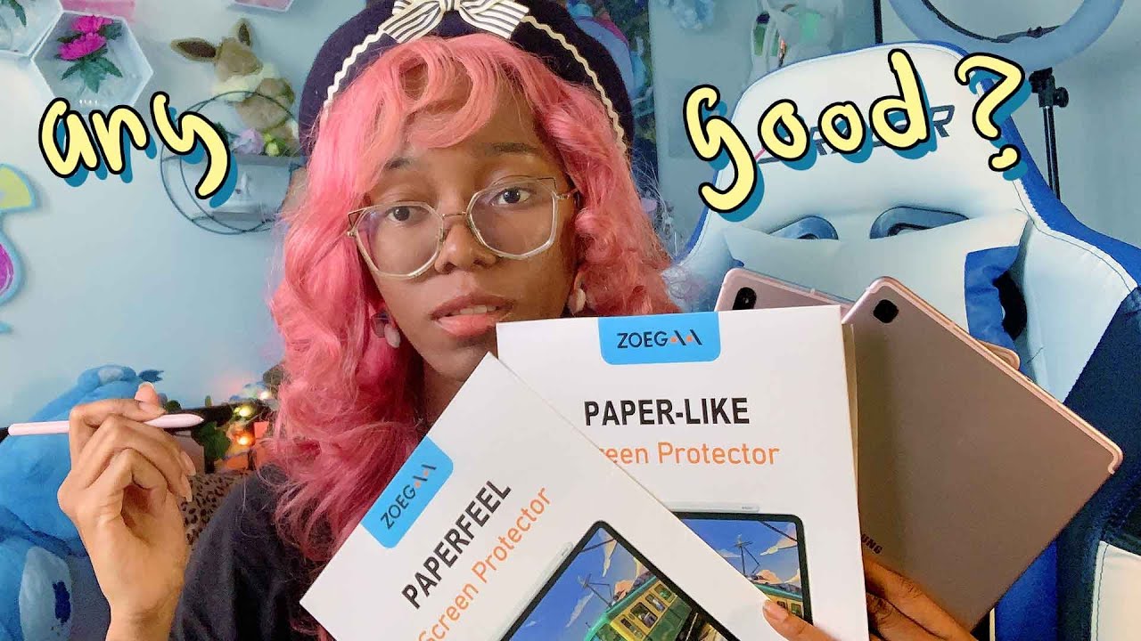 Tab S6 Lite Paperlike Screen protector Unboxing