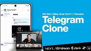 🔴 Lets build a Real-Time Messaging App with Next.js! (Video Calling, Group Chats, Stream, Clerk, TS)