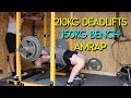 Heavy Deadlift and Bench Training
