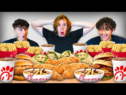 We Ordered EVERY ITEM From Chick-fil-A...