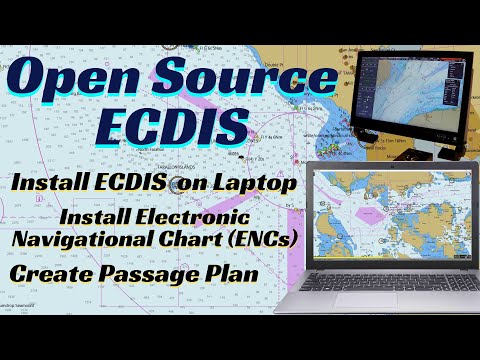 How to Install OpenCPN with ENCs and Create Passage Plan | Step-by-Step Guide l Free ECDIS