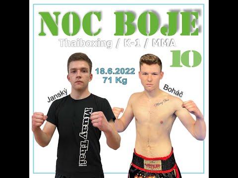NB2022 - Ondřej Janský vs Lukáš Boháč / 71kg MuayThai / win NBD Boháč