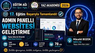Admin Panelli Blog Web Sayfası Geliştirme