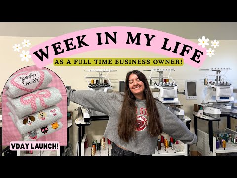 Week in My Life 💖 Valentine's Day Launch 🎀 We bought a house?? 🌈