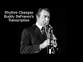 Learn from the Masters: Rhythm Changes-Buddy DeFranco's (Bb) transcription.