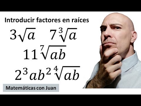 ▷ Introducir factores dentro del radical CON LETRAS Y NÚMEROS. 4 ejercicios resueltos