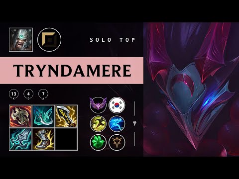 Tryndamere Top vs Jayce - KR Master Patch 25.24