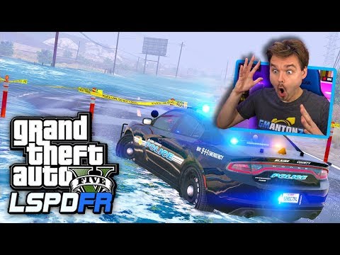 Major Flood in Sandy Shores! State of Emergency Declared! (GTA V LSPDFR POLICE MOD)