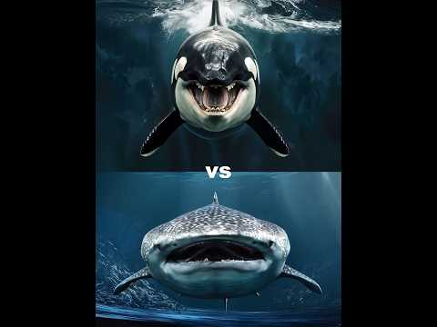whale shark vs killer orca vs  ( crocodile, Dolphin, shark, sea lion, turtle, seal, octopus)