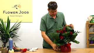 How To Make A Valentine's Day Arrangement Set In The Bloomie Box