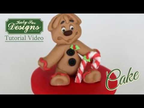 Sugar Buttons GINGERBREAD MAN silicone mould Sugar Buttons GINGERBREAD MAN silicone mould