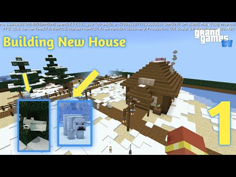EPIC Minecraft Build: New House & Fox & Polar Bear Home!
